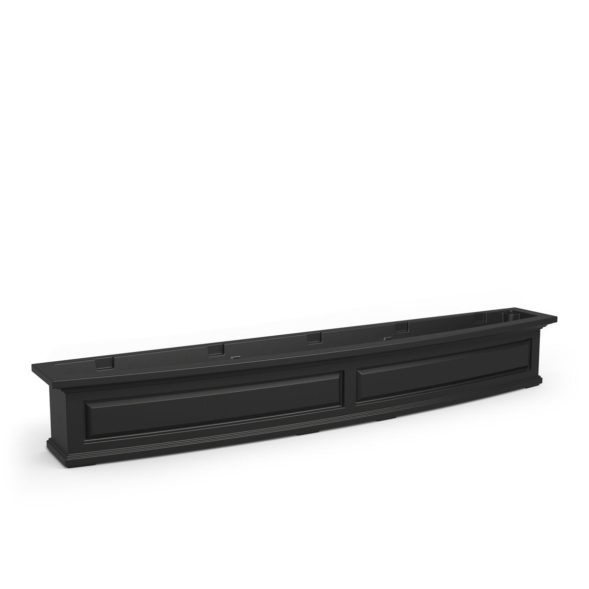 Mayne Nantucket 6ft Self-Watering Window Box with Steel Wall Mount Brackets